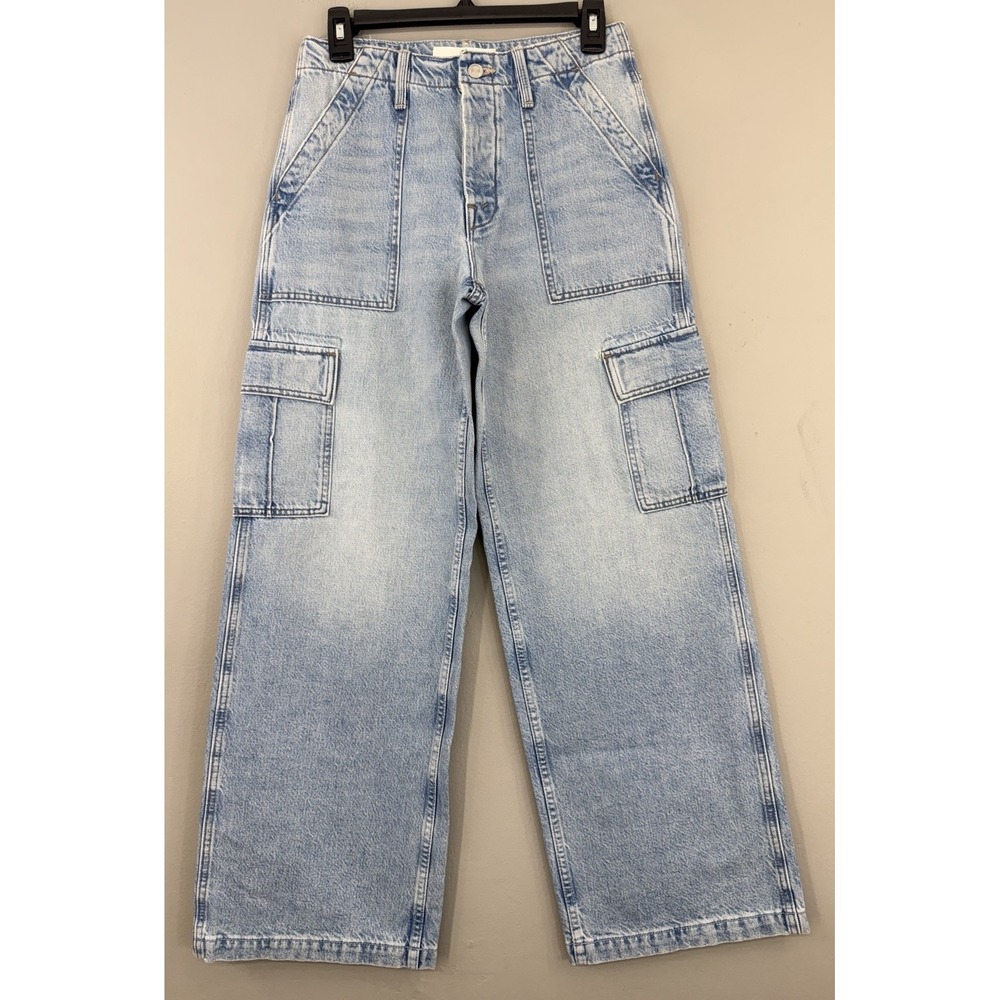 Mother Superior Jeans Women's 26 The Spinner Cargo Nerdy / Lets Bounce (read)